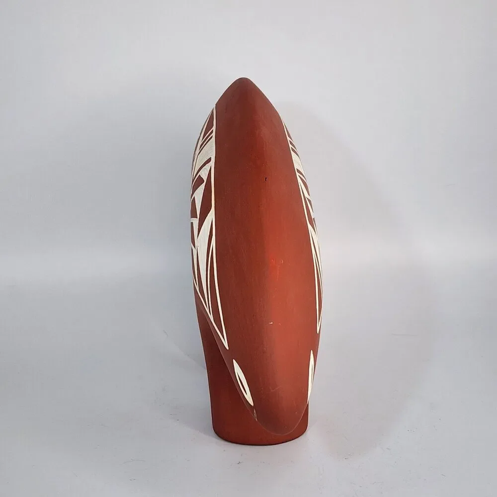 Vintage Acoma PotteryTerracotta Bear GPR NM 7" Tall - Picture 3 of 10